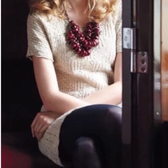 Anthropologie “sparrow” Pointelle Sweater Dress - Size S - Picture 4 of 9